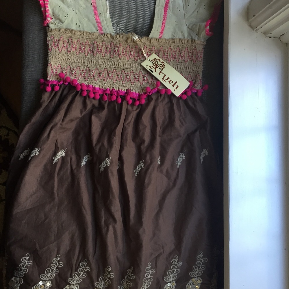 NEW🌸 Bohemian Cotton Dress Juniors size Small